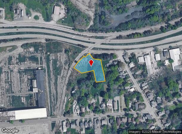 140 Clark St, Auburn, NY Parcel Map
