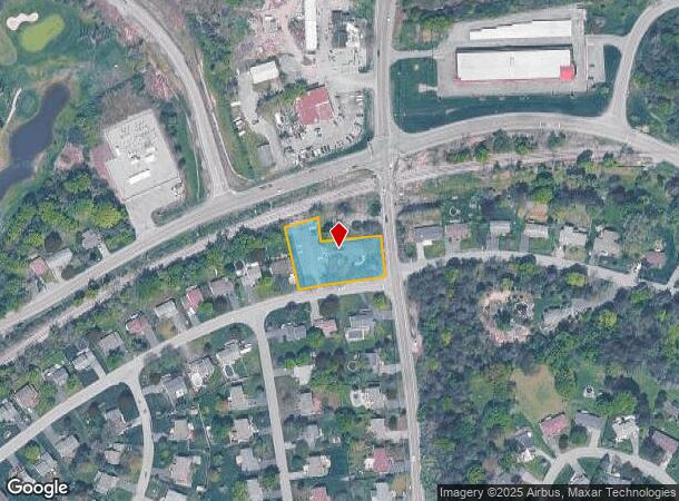 601 Knowell Rd, Camillus, NY Parcel Map