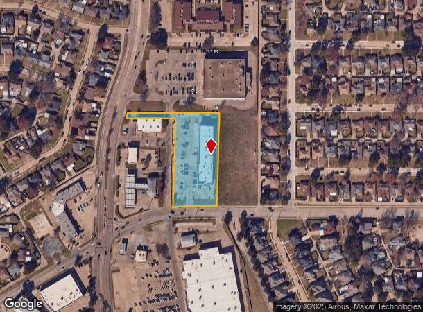 909 Tripp Rd, Mesquite, TX Parcel Map