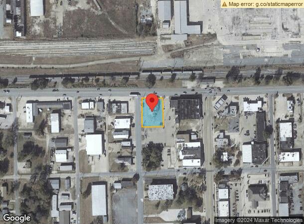  109 W 1St Ave, Crossett, AR Parcel Map