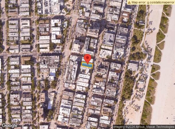  952 Collins Ave, Miami Beach, FL Parcel Map