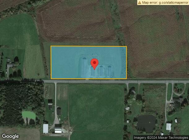  3025 Ridge Rd, Mount Morris, NY Parcel Map