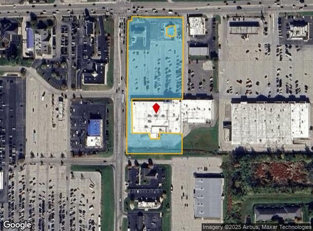 3707 National Rd E, Richmond, IN Parcel Map