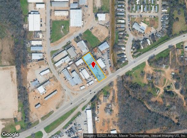 3305 W Division St, Arlington, TX Parcel Map