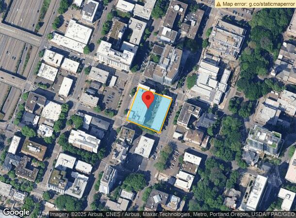  1010 Sw Jefferson St, Portland, OR Parcel Map