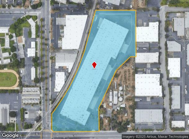  11821 Florence Ave, Santa Fe Springs, CA Parcel Map