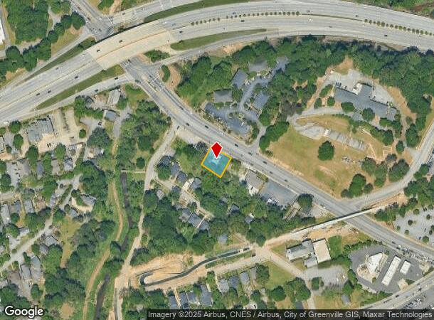  110 Laurens Rd, Greenville, SC Parcel Map