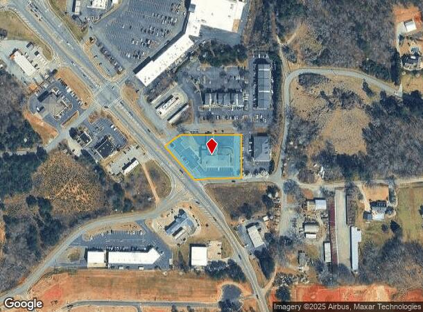 6639 Highway 53 E, Dawsonville, GA Parcel Map