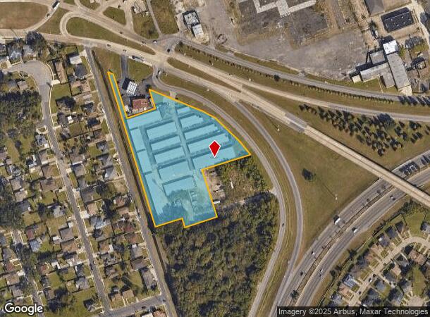 6600 I 10 Service Rd, New Orleans, LA Parcel Map