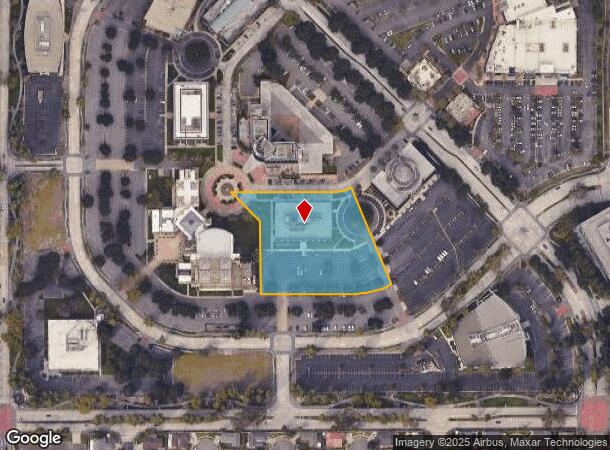 12750 Center Court Dr S, Cerritos, CA Parcel Map