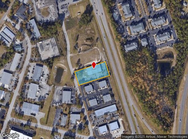2716 Exchange Dr, Wilmington, NC Parcel Map