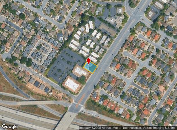 14589 S Bascom Ave, Campbell, CA Parcel Map