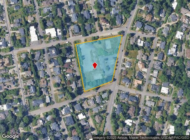  2825 W Mercer Way, Mercer Island, WA Parcel Map