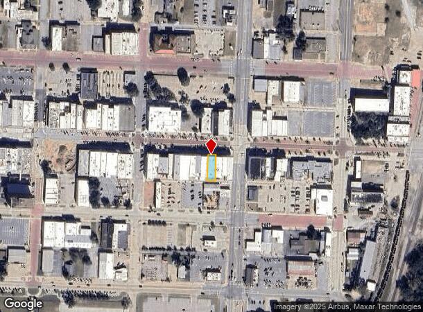 208 W Main St, Denison, TX Parcel Map