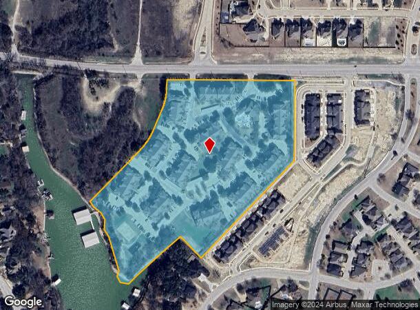  9685 Boat Club Rd, Fort Worth, TX Parcel Map