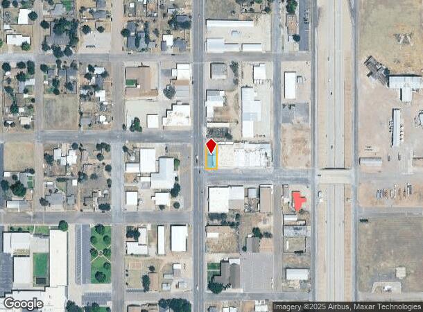  322 Main St, Abernathy, TX Parcel Map