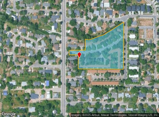 3549 W Magnolia St, Boise, ID Parcel Map