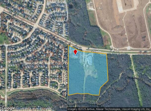  950 Se Green Oaks Blvd, Arlington, TX Parcel Map