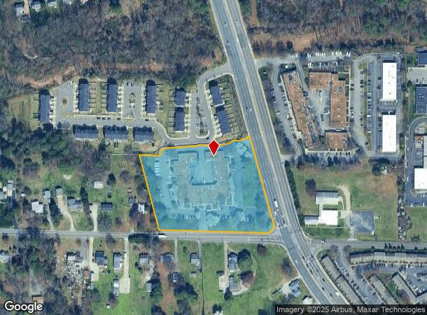 8002 Staples Mill Rd, Henrico, VA Parcel Map