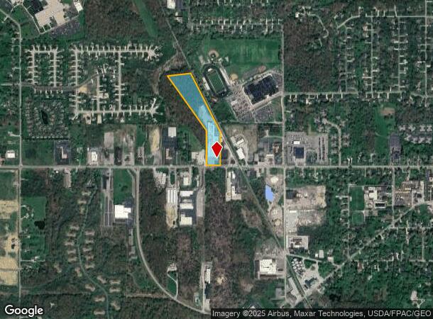 460 W Main St, Canfield, OH Parcel Map