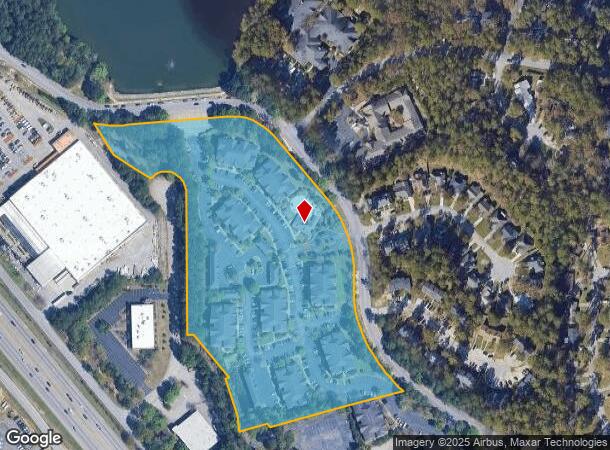 34 Woodcross Dr, Columbia, SC Parcel Map
