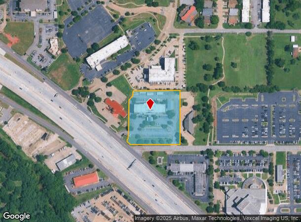 5701 Tinker Diagonal, Oklahoma City, OK Parcel Map