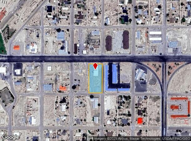  404 E Dickinson Blvd, Fort Stockton, TX Parcel Map