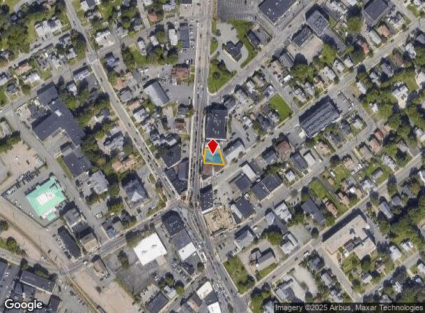  736 Washington St, Stoughton, MA Parcel Map