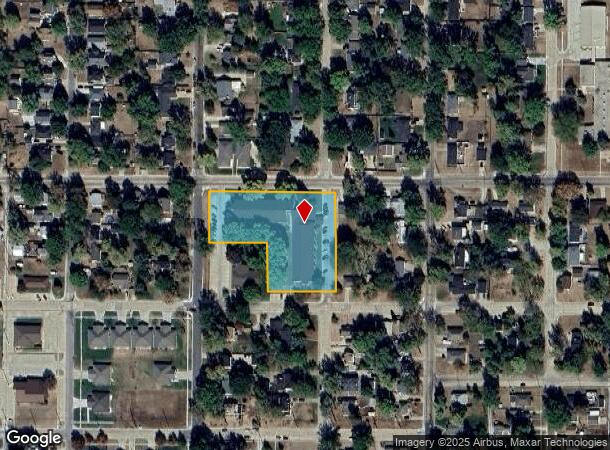 1119 Monroe St, Beatrice, NE Parcel Map