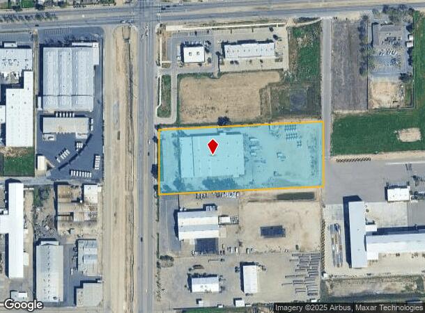  2645 S Chestnut Ave, Fresno, CA Parcel Map