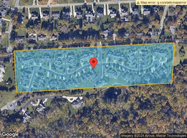  3001 Arborcreek Ln, Montgomery, OH Parcel Map