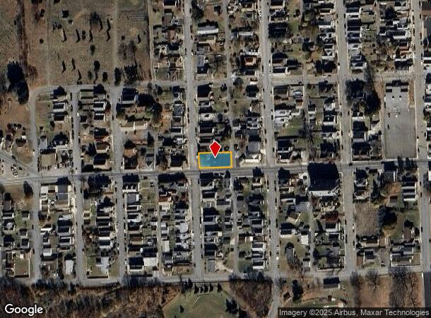  1221 South St, Freeland, PA Parcel Map