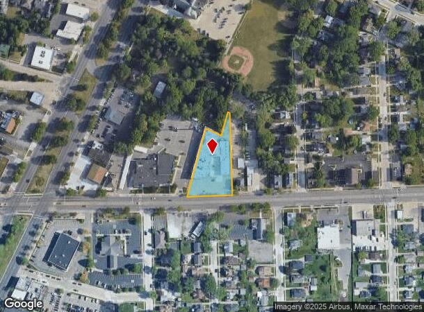 16129 E 9 Mile Rd, Eastpointe, MI Parcel Map