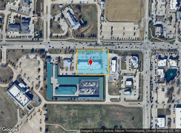  8401 Justin Rd, Lewisville, TX Parcel Map