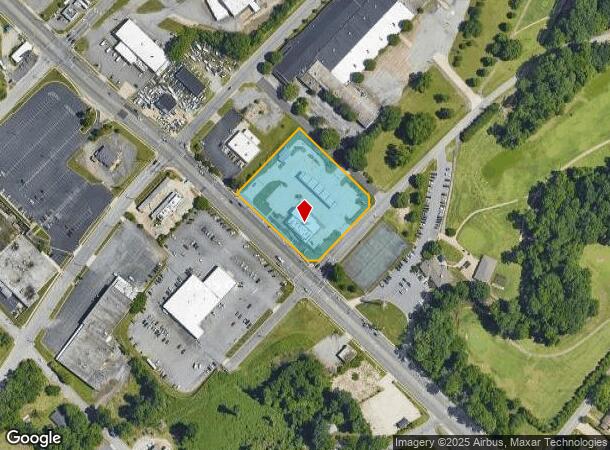  1813 S Main St, High Point, NC Parcel Map