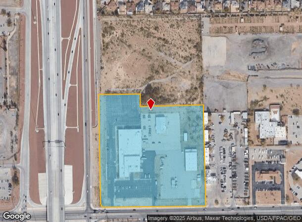  9100 Gateway Blvd N, El Paso, TX Parcel Map