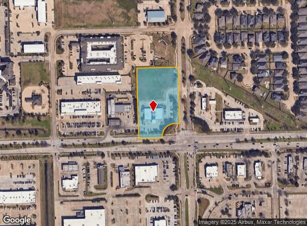 11525 Broadway St, Pearland, TX Parcel Map