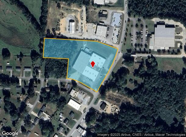 639 N Post Rd, Shelby, NC Parcel Map