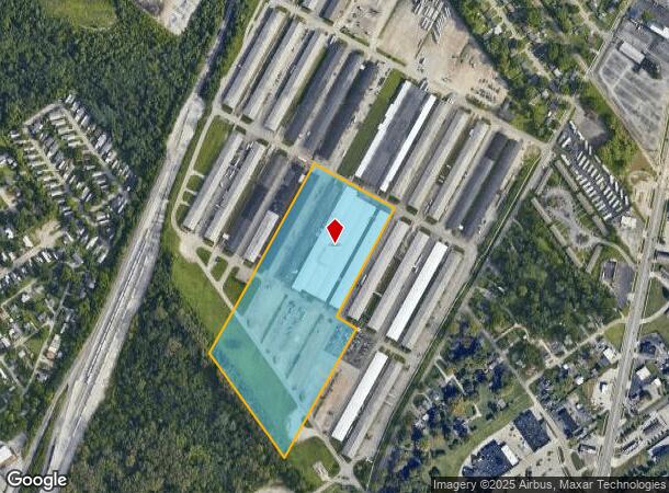  1531 Plank Rd, Jeffersonville, IN Parcel Map