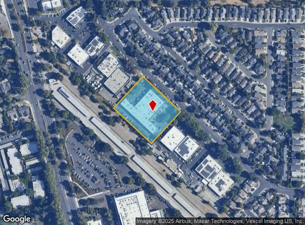 2142 Rheem Dr, Pleasanton, CA Parcel Map
