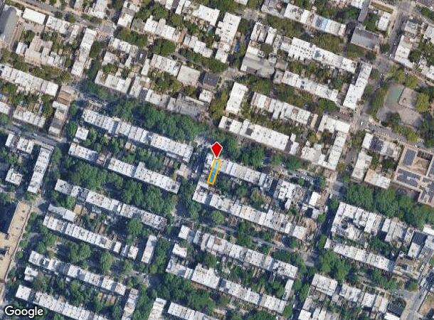 54 1St Pl, Brooklyn, NY Parcel Map