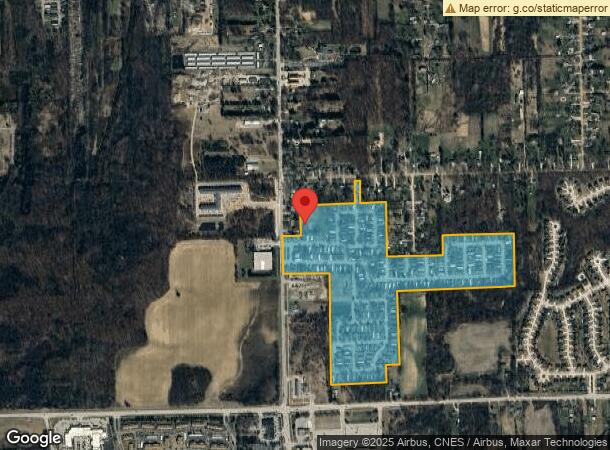  8701 Belleville Rd, Van Buren Township, MI Parcel Map