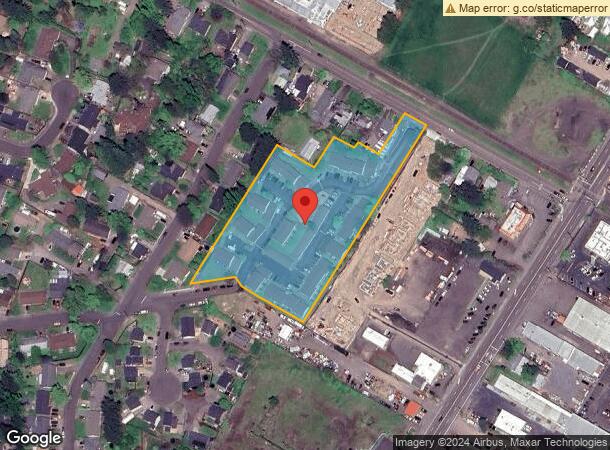  1398 E Cleveland St, Woodburn, OR Parcel Map