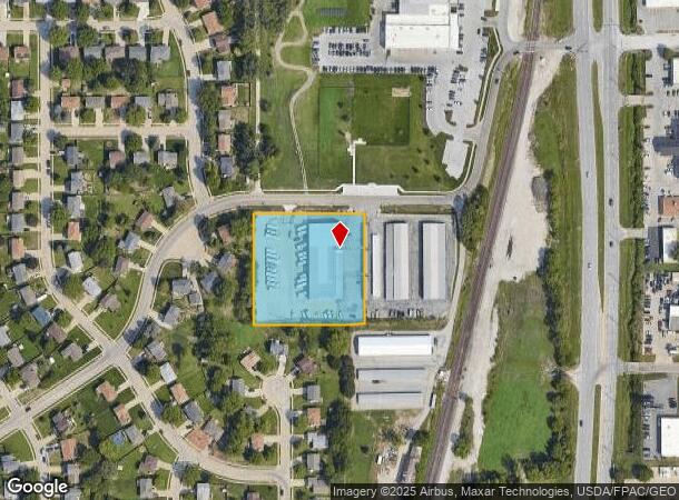 813 Thurston Ave, Bellevue, NE Parcel Map