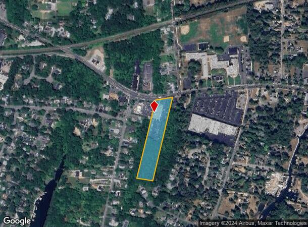  600 Main St, Center Moriches, NY Parcel Map