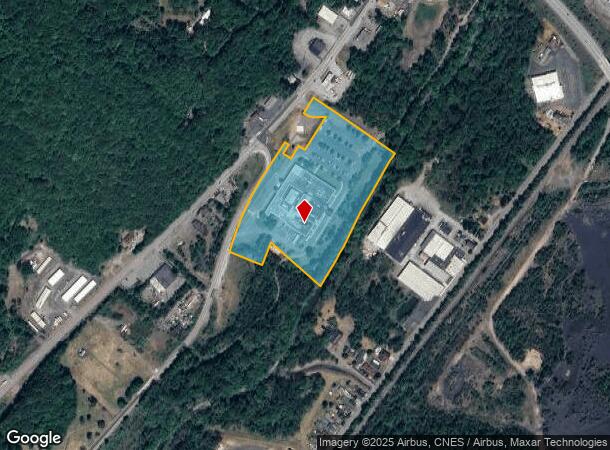  1300 Old Plank Rd, Jermyn, PA Parcel Map