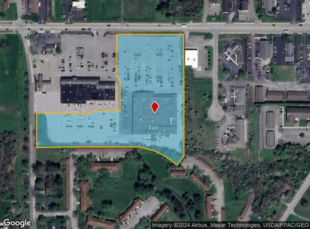  525 E Main St, Canfield, OH Parcel Map