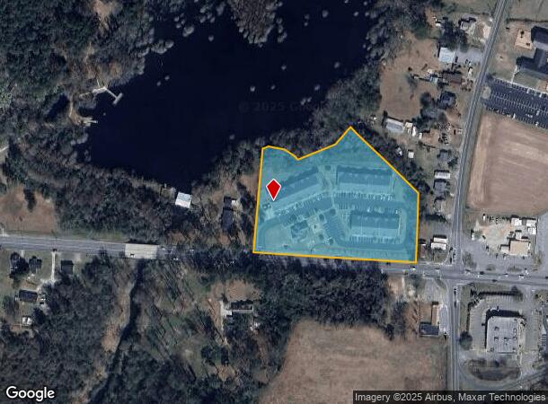  101 Pond View Ln, Wallace, NC Parcel Map