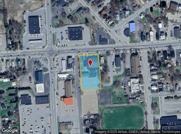 306 W Main St, Malone, NY Parcel Map