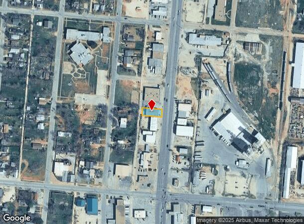  926 S Treadaway Blvd, Abilene, TX Parcel Map